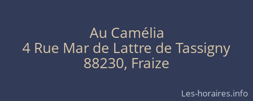 Au Camélia