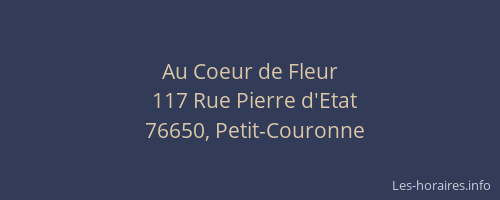 Au Coeur de Fleur