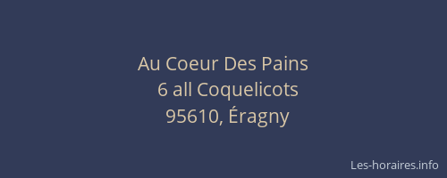Au Coeur Des Pains