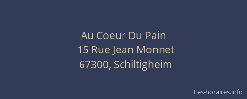 Au Coeur Du Pain