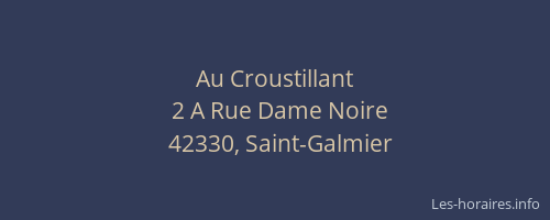 Au Croustillant
