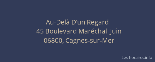 Au-Delà D'un Regard