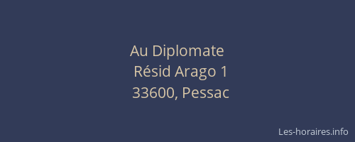 Au Diplomate