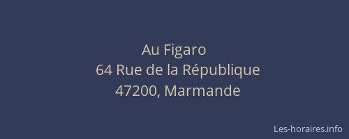 Au Figaro