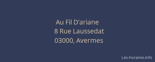 Au Fil D'ariane