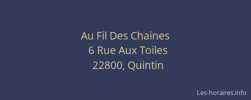 Au Fil Des Chaines