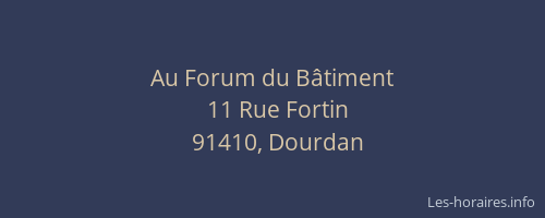 Au Forum du Bâtiment