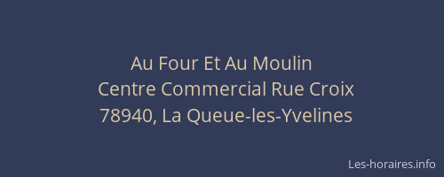 Au Four Et Au Moulin