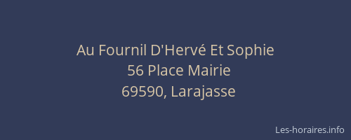 Au Fournil D'Hervé Et Sophie