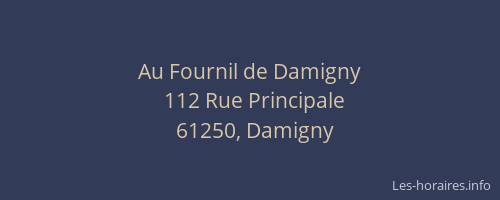 Au Fournil de Damigny