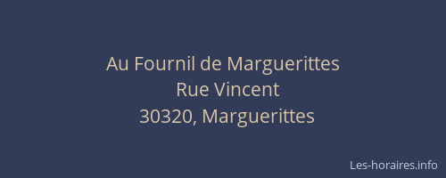 Au Fournil de Marguerittes