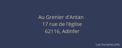 Au Grenier d'Antan