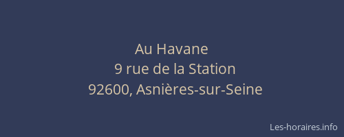 Au Havane