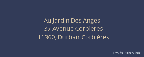 Au Jardin Des Anges