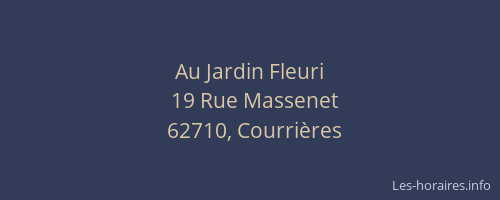 Au Jardin Fleuri
