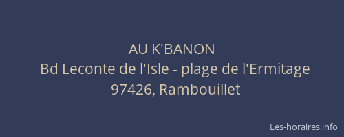 AU K'BANON