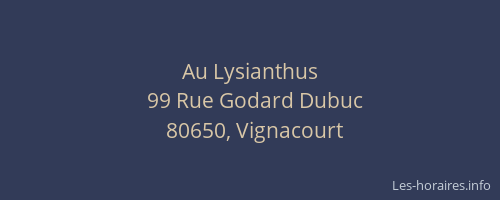 Au Lysianthus