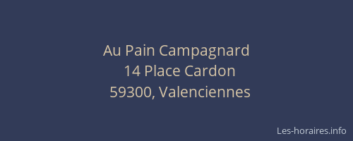 Au Pain Campagnard