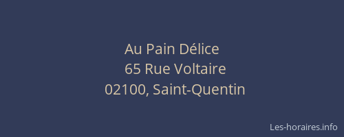 Au Pain Délice