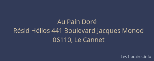 Au Pain Doré