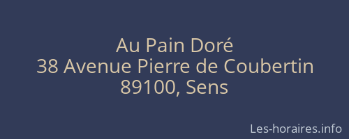 Au Pain Doré