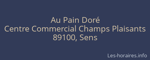 Au Pain Doré
