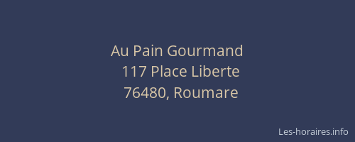 Au Pain Gourmand