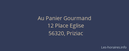 Au Panier Gourmand