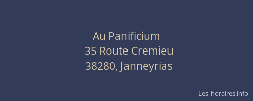 Au Panificium