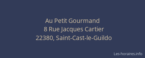 Au Petit Gourmand