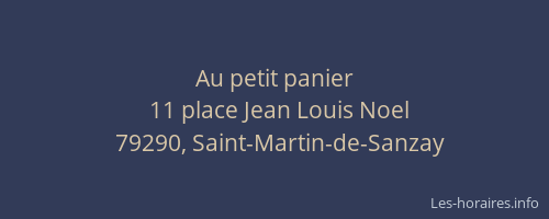 Au petit panier