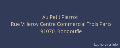 Au Petit Pierrot