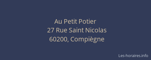 Au Petit Potier