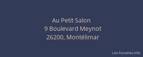 Au Petit Salon