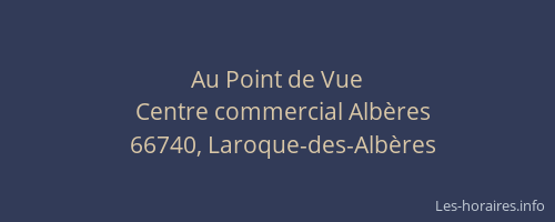 Au Point de Vue