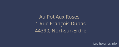 Au Pot Aux Roses