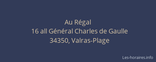 Au Régal