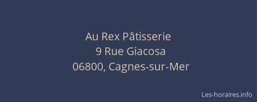 Au Rex Pâtisserie