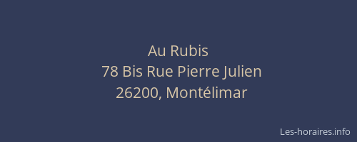 Au Rubis