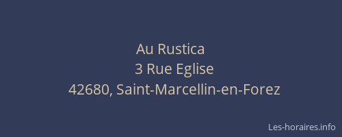 Au Rustica