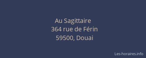 Au Sagittaire