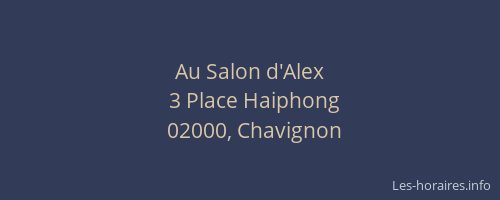 Au Salon d'Alex