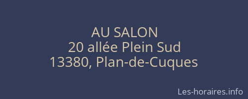 AU SALON