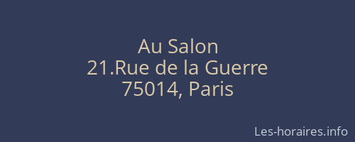 Au Salon