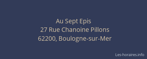 Au Sept Epis