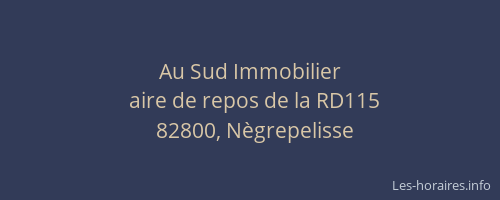 Au Sud Immobilier
