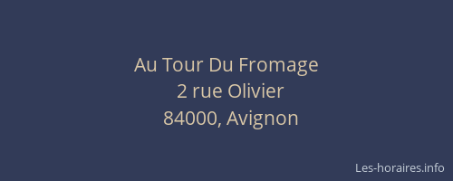Au Tour Du Fromage