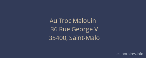 Au Troc Malouin