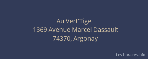 Au Vert'Tige