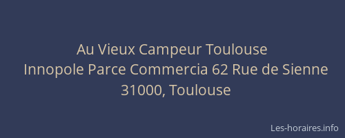 Au Vieux Campeur Toulouse